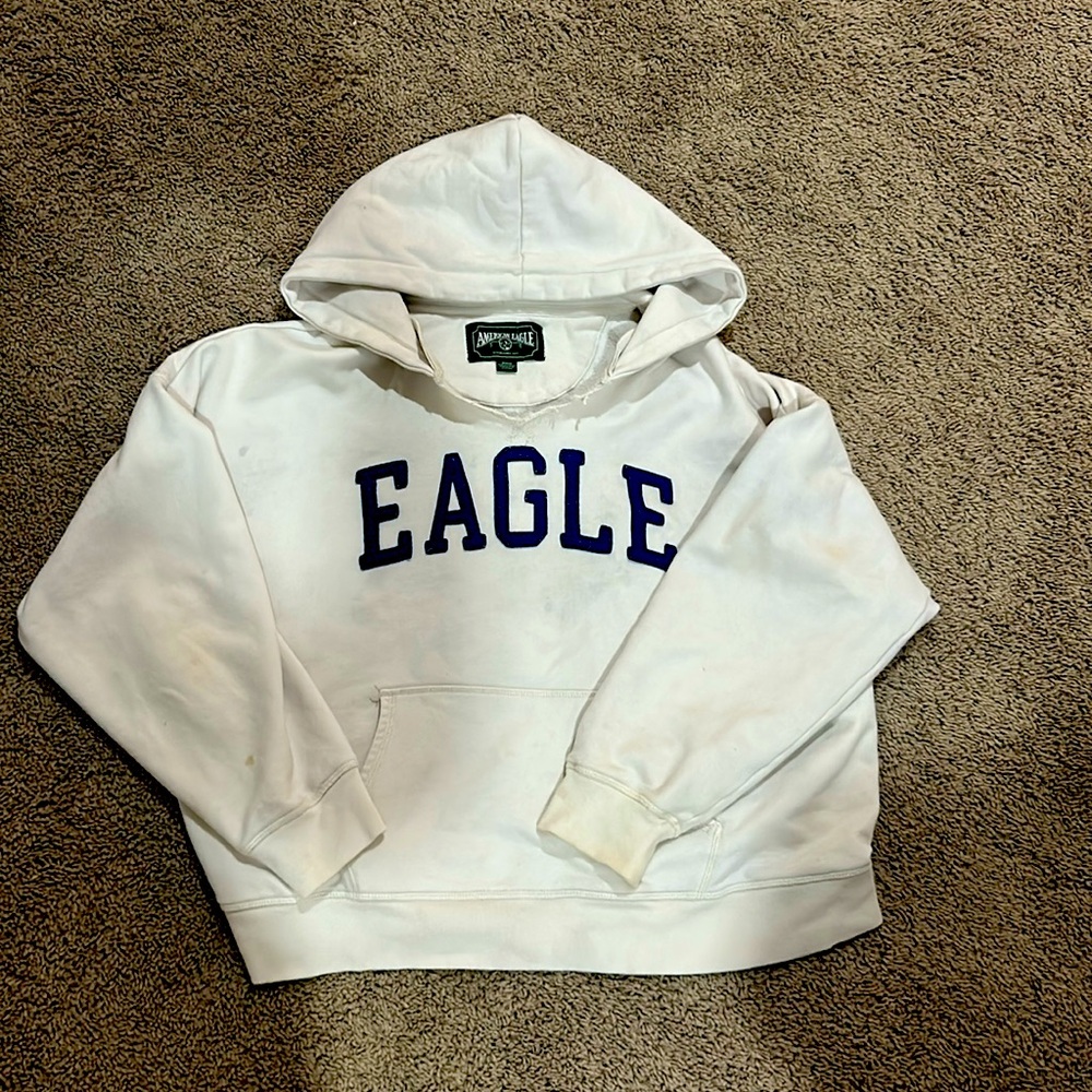 vintage american eagle hoodie